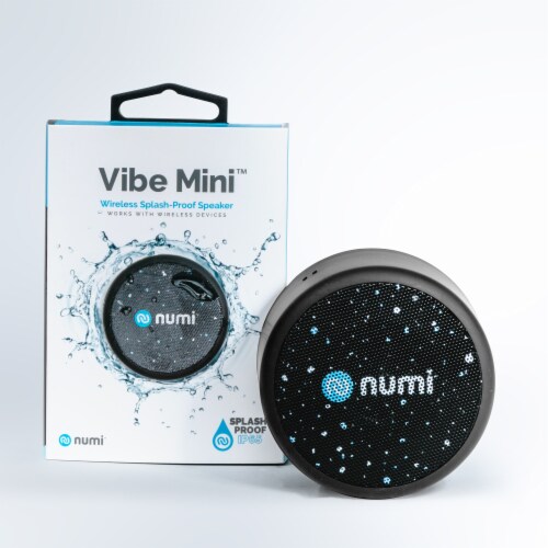 Numi Vibe MINI Wireless & Waterproof Speaker Perspective: top