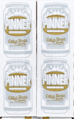 Oskar Blues Throwback Pinner IPA Perspective: top