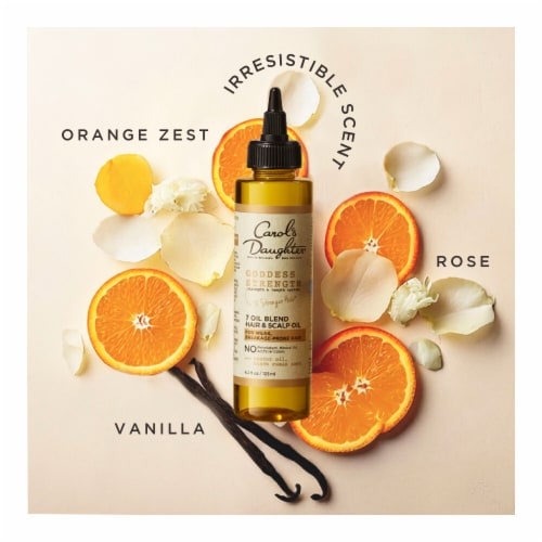 Carol's Daughter Goddess Strength Hair + Scalp Oil For Weak, Breakage Prone Hair Perspective: top