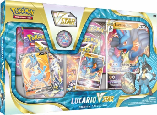 Pokemon: Lucario VSTAR Premium Collection Perspective: top