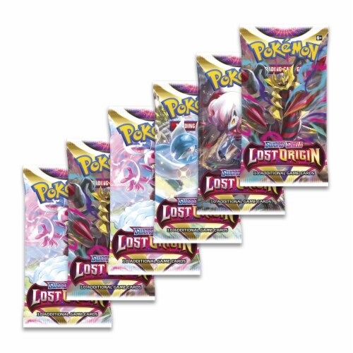 Pokemon Ss11 Lost Origin Booster Bundle Pack Perspective: top