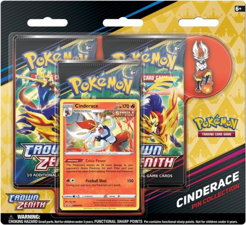 Pokémon TCG: Crown Zenith Pin Collection (One at Random) Perspective: top
