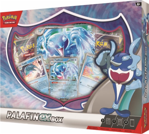 Pokemon Trading Card Game - Palafin ex Box Perspective: top