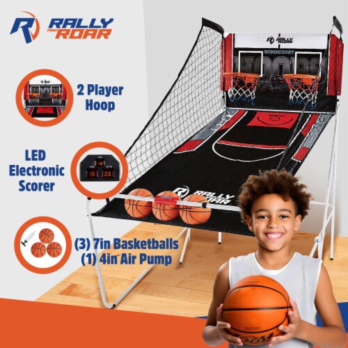 Rally and Roar 2 Player Hoop Shooting Basketball Arcade Game