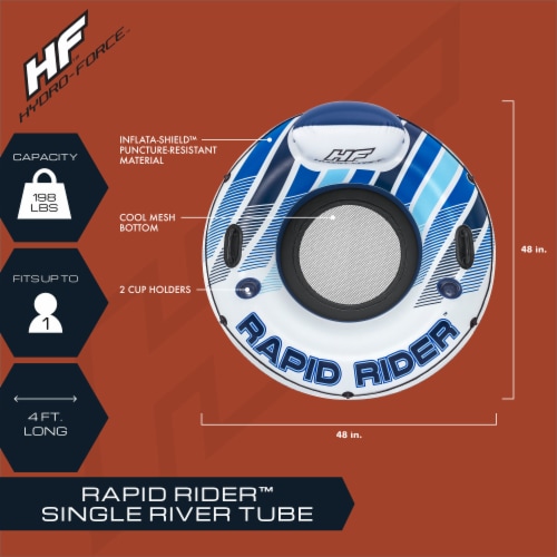 Bestway Hydro-Force Rapid Rider Single River Tube Perspective: top