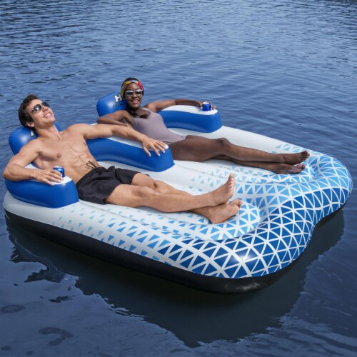 bestway double pool lounger