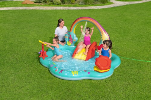 Bestway Little Mermaid Play Center Perspective: top