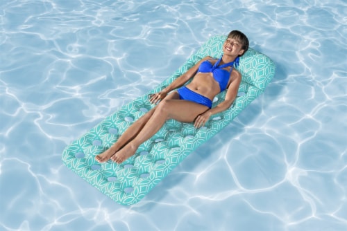 H2OGo!™ Comfort Plush Floating Mat Perspective: top