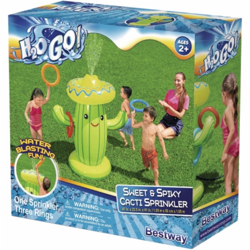 H2OGO! Sweet & Spiky Cacti Sprinkler Perspective: top