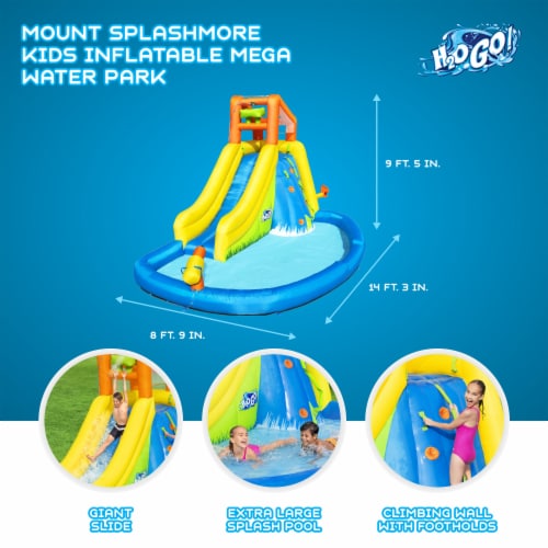 H2OGO!™ Mount Splashmore Mega WaterPark Perspective: top