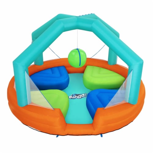 Bestway H2OGO! Dodge & Drench Kids Inflatable Outdoor Water Park with Air Blower Perspective: top
