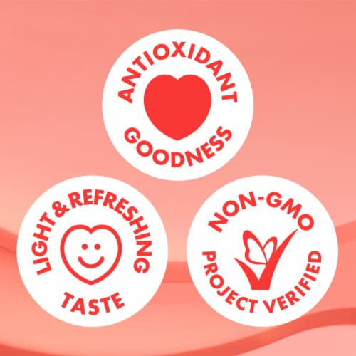 POM Wonderful Super Tea, Pomegranate Peach Passion White Tea, 48 Ounce Perspective: top