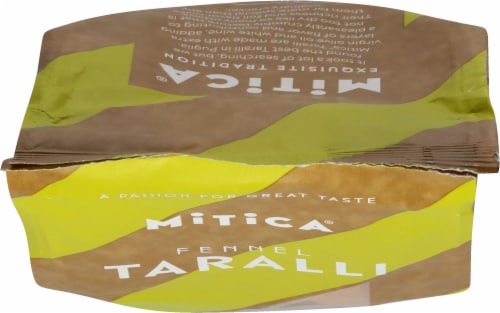 Mitica Fennel Taralli Italian Crackers Perspective: top