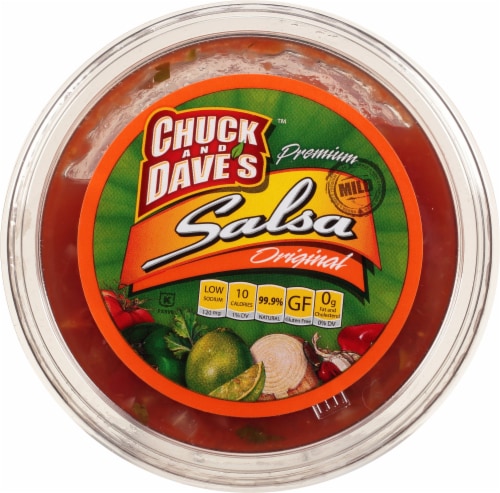 Chuck and Dave's Premium Salsa Original Mild Perspective: top