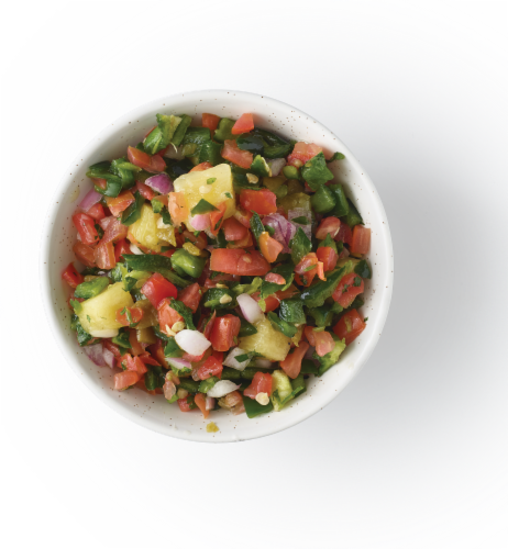 Hatch Pineapple Pico de Gallo Perspective: top