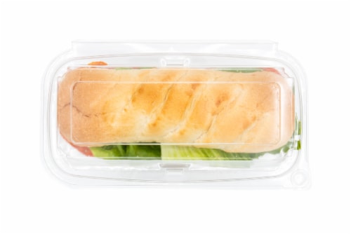 Deli Garlic Panini Italian Style Sub Perspective: top
