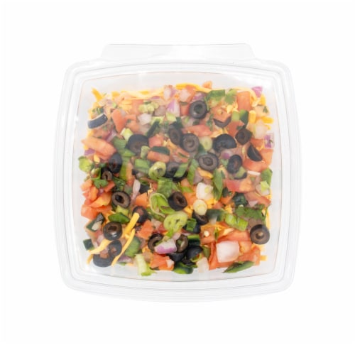 Garden Highway Mexican Style Layered Bean Dip Perspective: top