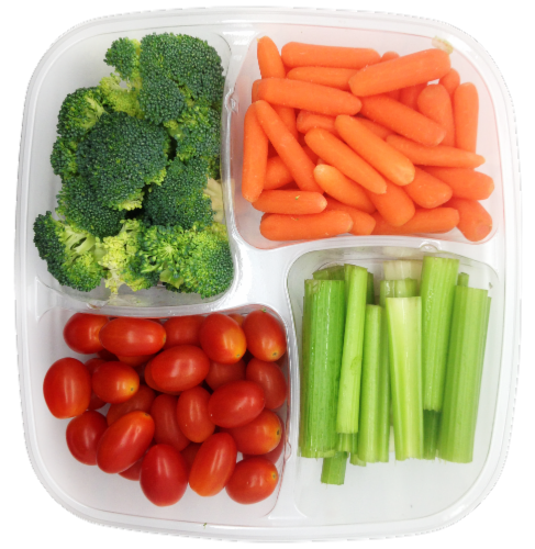 Garden Highway Organic Veggie Tray Perspective: top