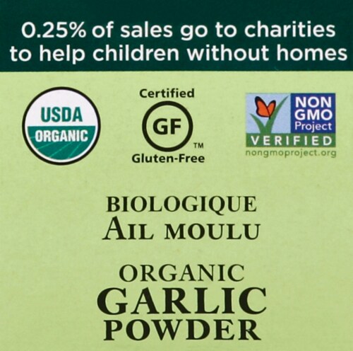 Spicely® Organics Garlic Powder Perspective: top
