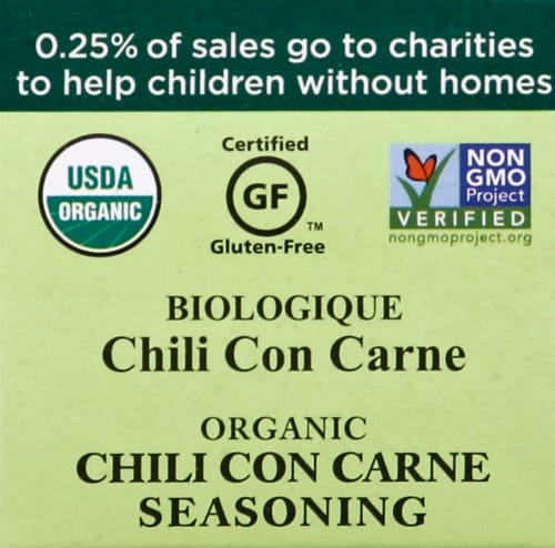 Spicely® Organic Chili Con Carne Seasoning, .45 oz - Kroger