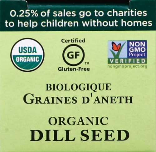 Spicely® Organics Dill Seed Perspective: top