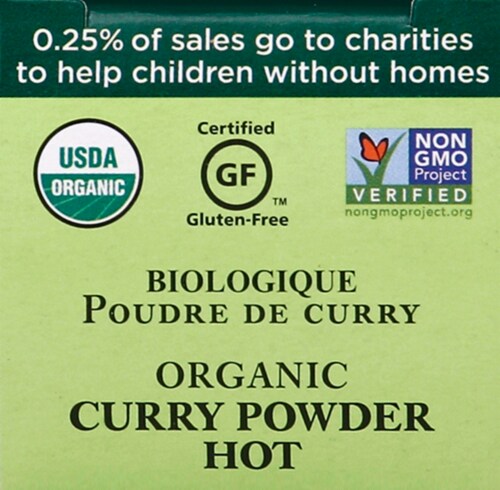Spicely Organics® Hot Curry Powder Perspective: top