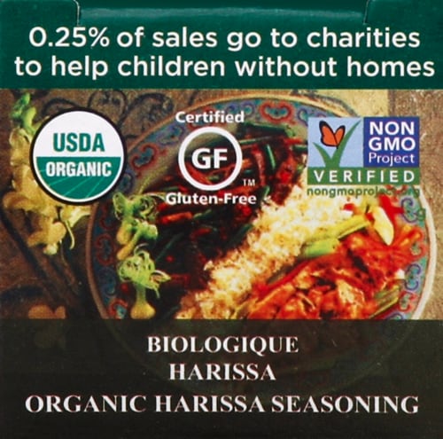 Spicely® Organics Harissa Seasoning Perspective: top