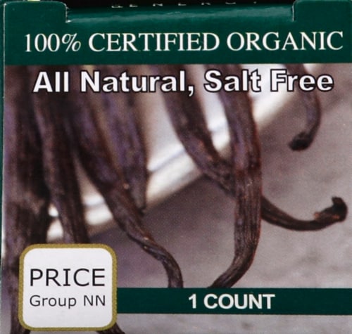 Spicely® Organics Vanilla Bean Perspective: top