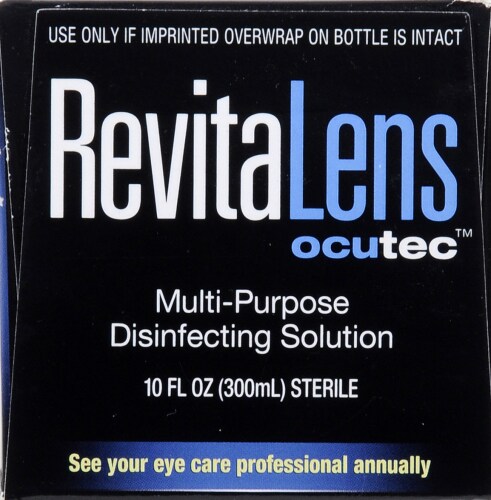 RevitaLens Multi-Purpose Disinfecting Solution Perspective: top