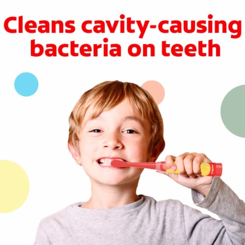 Colgate Battery Powered Pokemon Toothbrush for Kids Ages 3+ Extra Soft Perspective: top