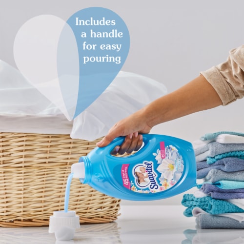 Suavitel Liquid Fabric Conditioner Laundry Fabric Softener Field Flowers Scent Perspective: top