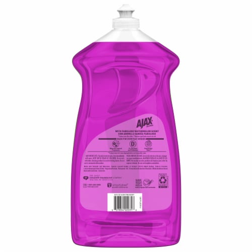Ajax Ultra Liquid Dish Soap with Fabuloso Watermelon Scent Perspective: top