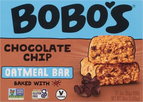 Bobo's® Chocolate Chip Oat Bars Perspective: top