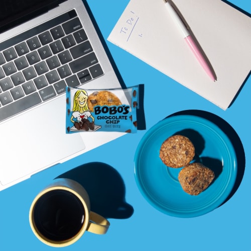 Bobo's® Chocolate Chip Oat Bites Pack Perspective: top