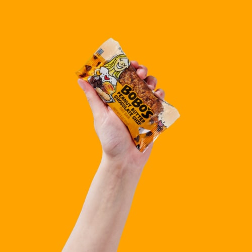 Bobo's® Peanut Butter Chocolate Chip Oat Bar Perspective: top