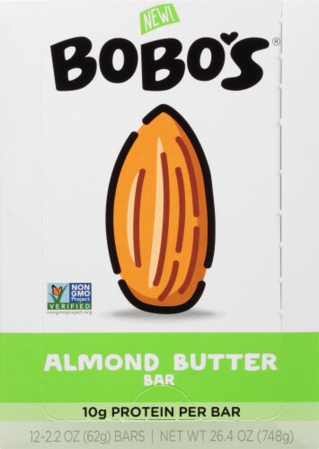 Bobo's® Almond Butter Bars Perspective: top