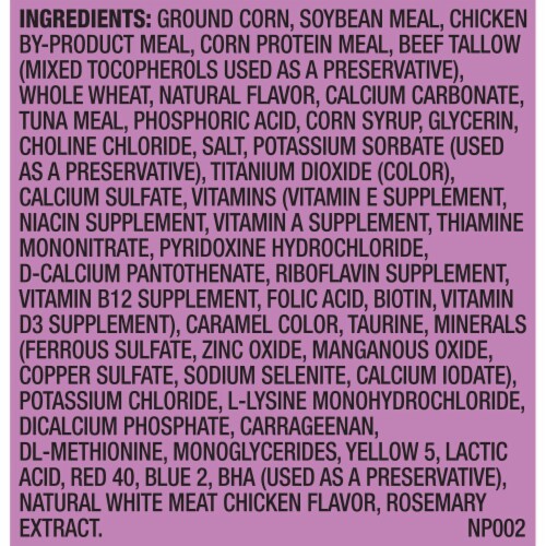 Meow Mix Tender Centers Dry Cat Food with Basted Bites, Chicken & Tuna Flavors Perspective: top