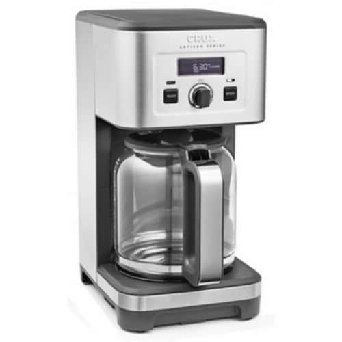 CRUX 14-Cup Programmable Coffee Maker, 14540 (Stainless Steel)