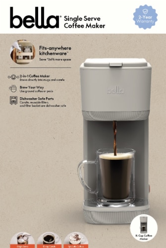 Bella Single Serve Coffee Maker Perspective: top