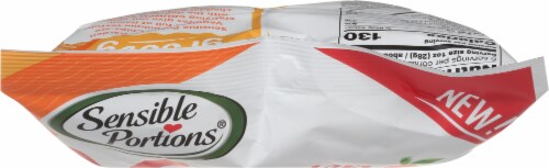 Sensible Portions® Garden Veggie™ Cheddar Sour Cream Wavy Chips Perspective: top