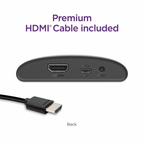 Roku Express 4K+ Perspective: top