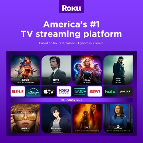 Roku 50" Select Series 4K TV - 50R4A4 Perspective: top