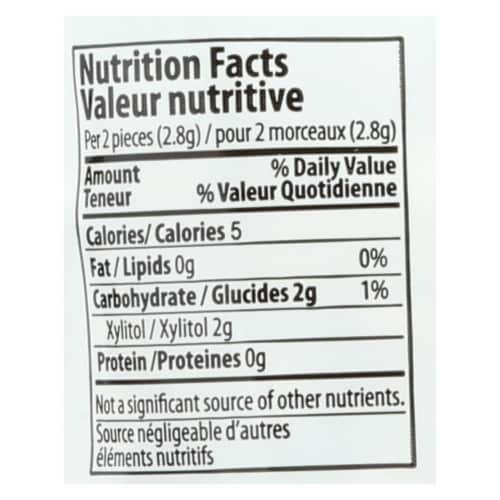 Pur® Aspartame Free Spearmint Gum Perspective: top
