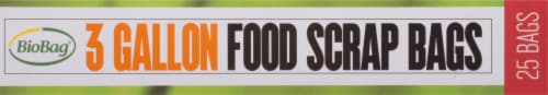 Biobag Compostable Food Waste Bags Perspective: top