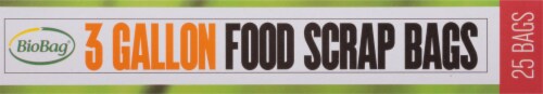 Biobag Compostable Food Waste Bags Perspective: top