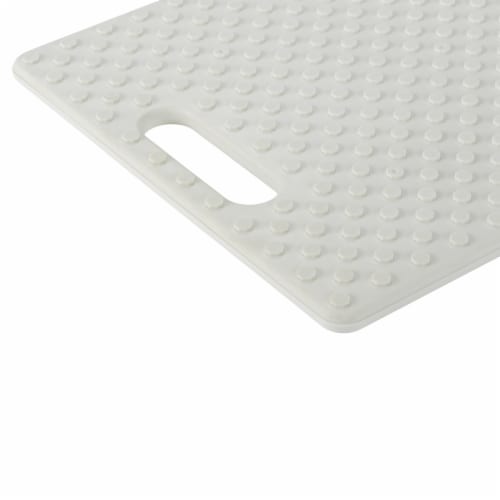 Architec™ White Gripper Cutting Board Perspective: top