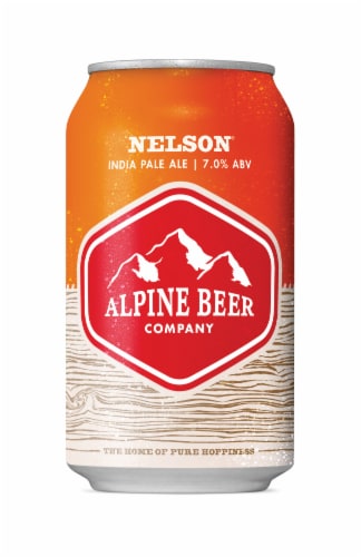Alpine Beer Company Nelson IPA 6-pk 12oz Cans Perspective: top