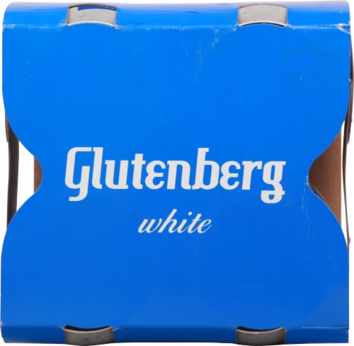 Glutenberg Gluten Free White Millet and Buckwheat Beer Perspective: top