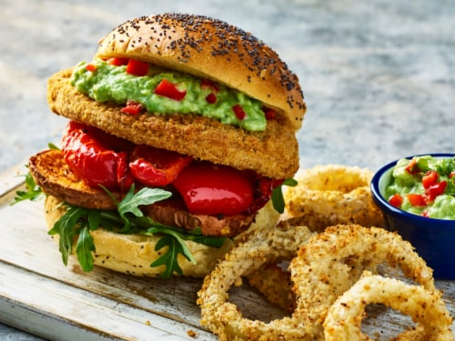 Quorn™ Kickin' Meatless ChiQin Cutlets Perspective: top