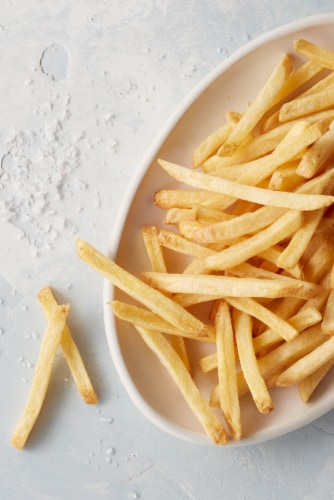 Alexia® Organic Yukon Select Frozen Fries With A Touch of Sea Salt Perspective: top